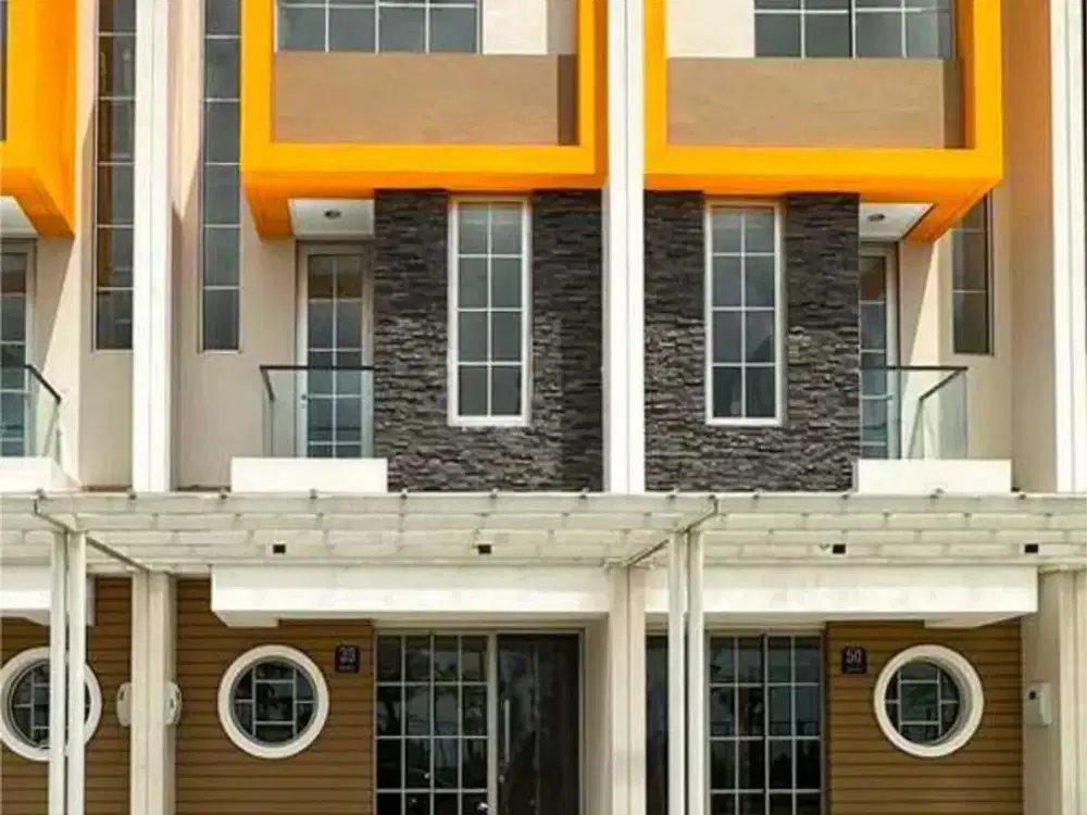 Rumah PIK 2 Tahap 2 DISEWA Tipe Hazel 4,5x10 3 Lantai Kosongan