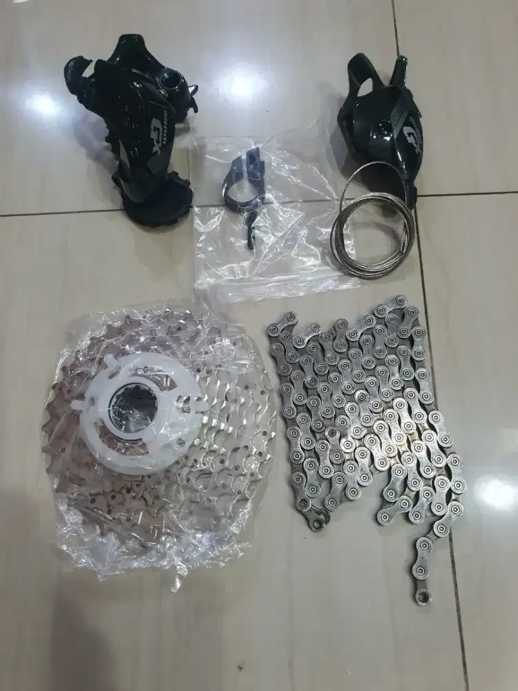 sram GX 10 + Sproket shimano 10 speed