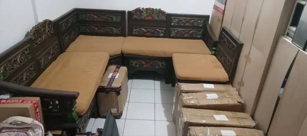 Jual MURAH KURSI L tidak dipake Masih Bagus