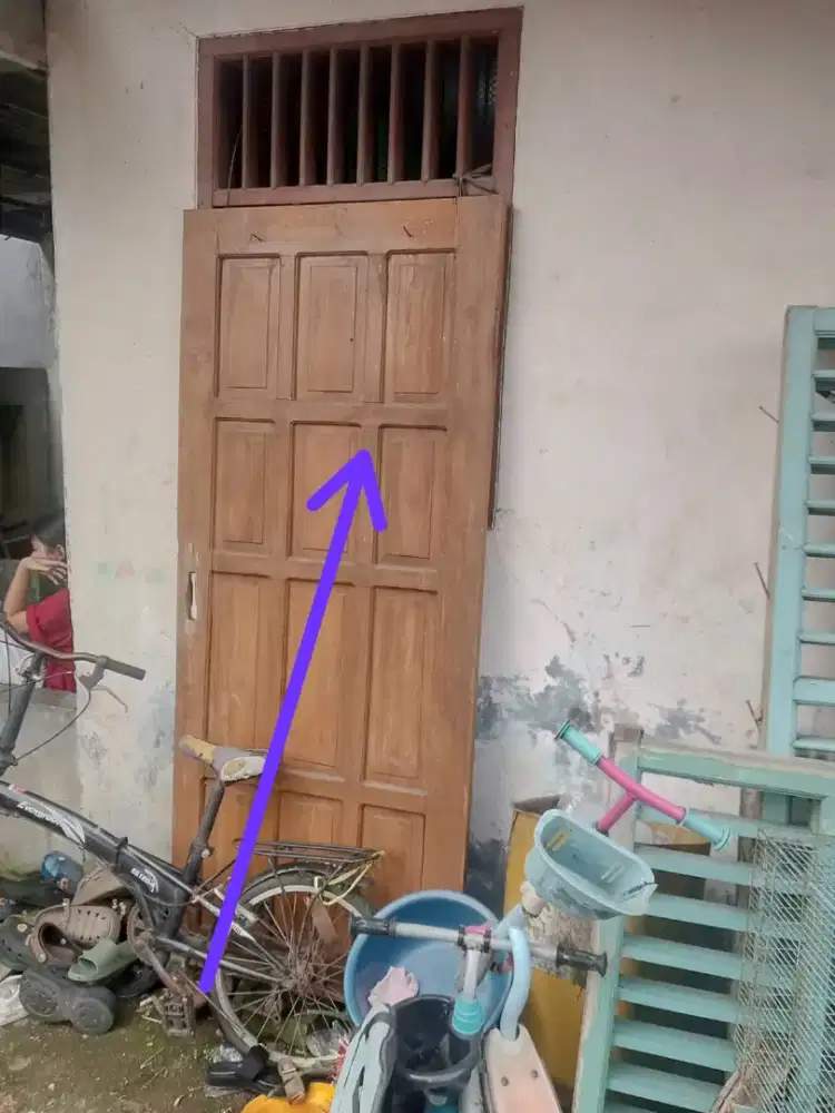 Jual Murah 1 Pintu Rumah Kondisi Msh Bgs,Gak Keropos Msh Lyk Pake