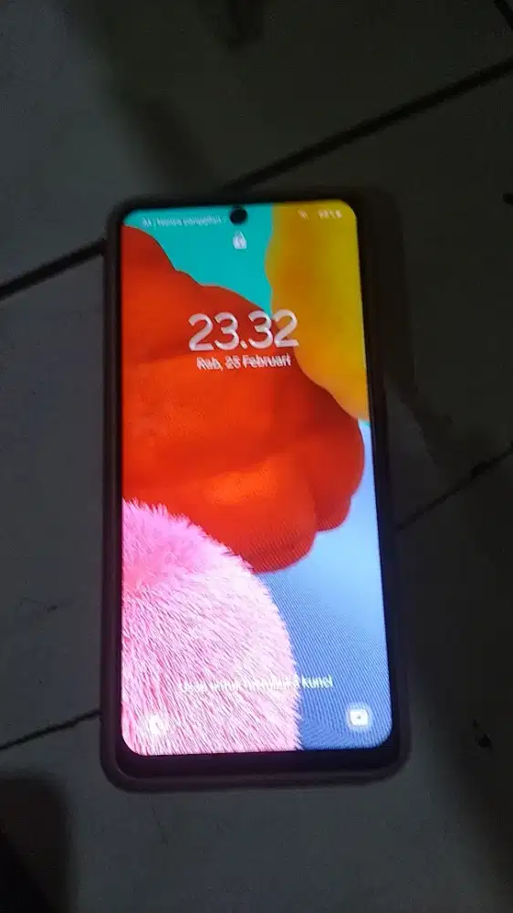 Samsung a51 ram 8/128 normal jual apa adanya
