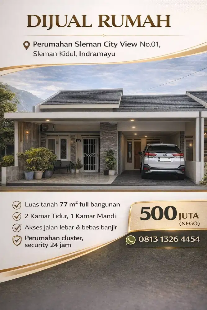 RUMAH DI JUAL CEPAT JATIBARANG
