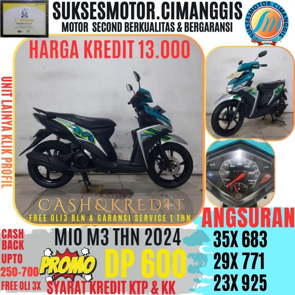 DP 600 MIO M3 PROMOTERMURAH CASHBACK UPTO700RBU FREEOLI3X