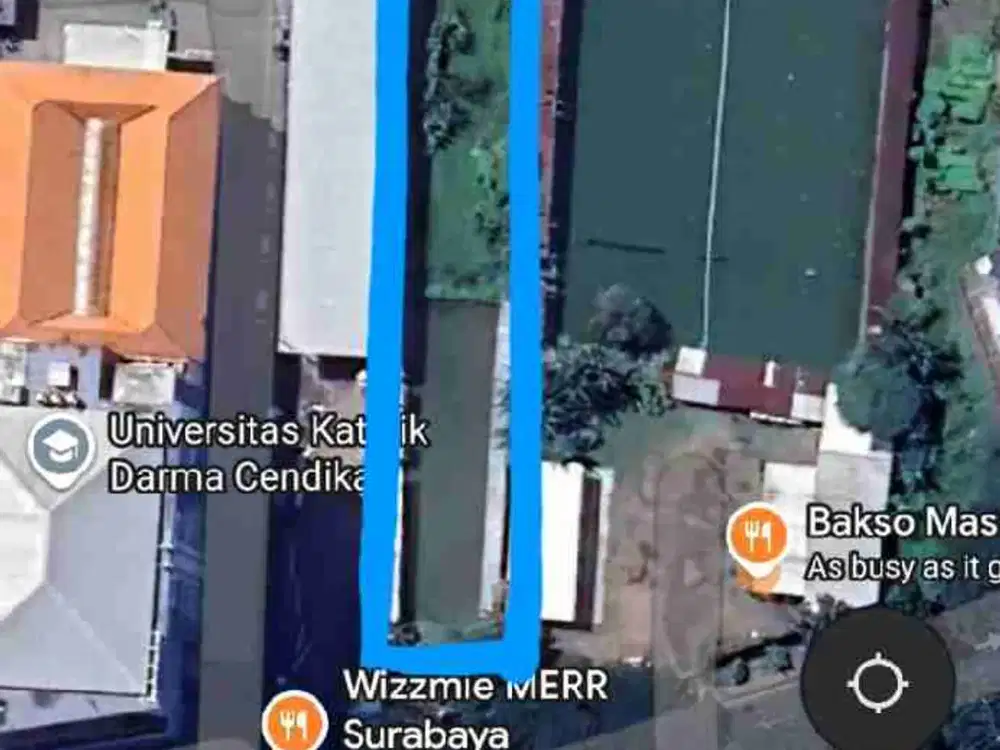 Dijual/Disewa Tanah Nol Jalan Raya Merr ( Ir. Soekarno )