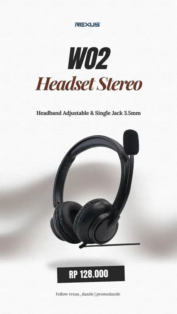 Headset rexus W02