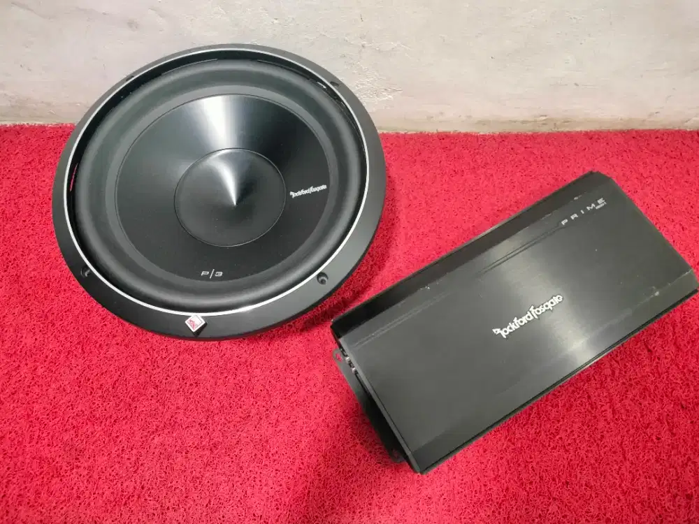 POWER ROCKFORD MONOBLOK+SUBWOOFER P3 ROCKFORD  12i