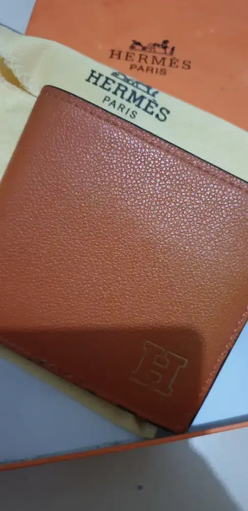 Dompet hetmes cowok ,pria orange