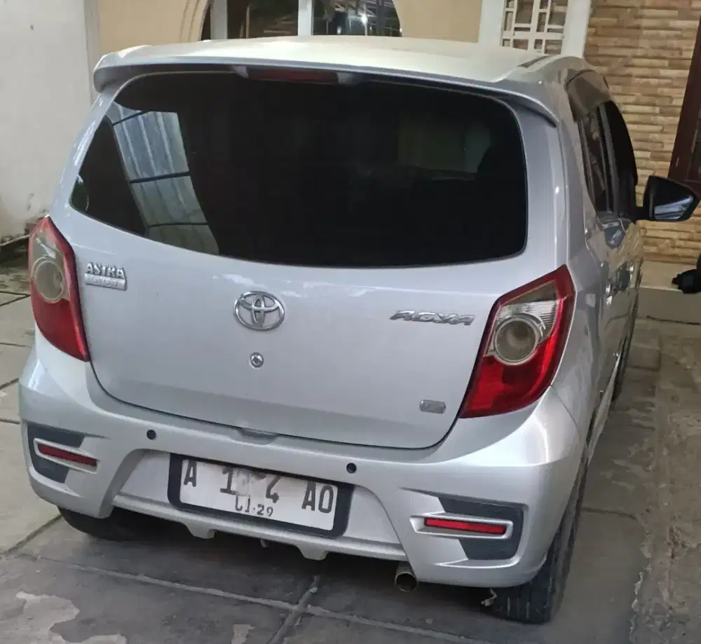 D jual mobil Agya G manual thn 2014 ss lengkap pajak 2025, kaleng 29