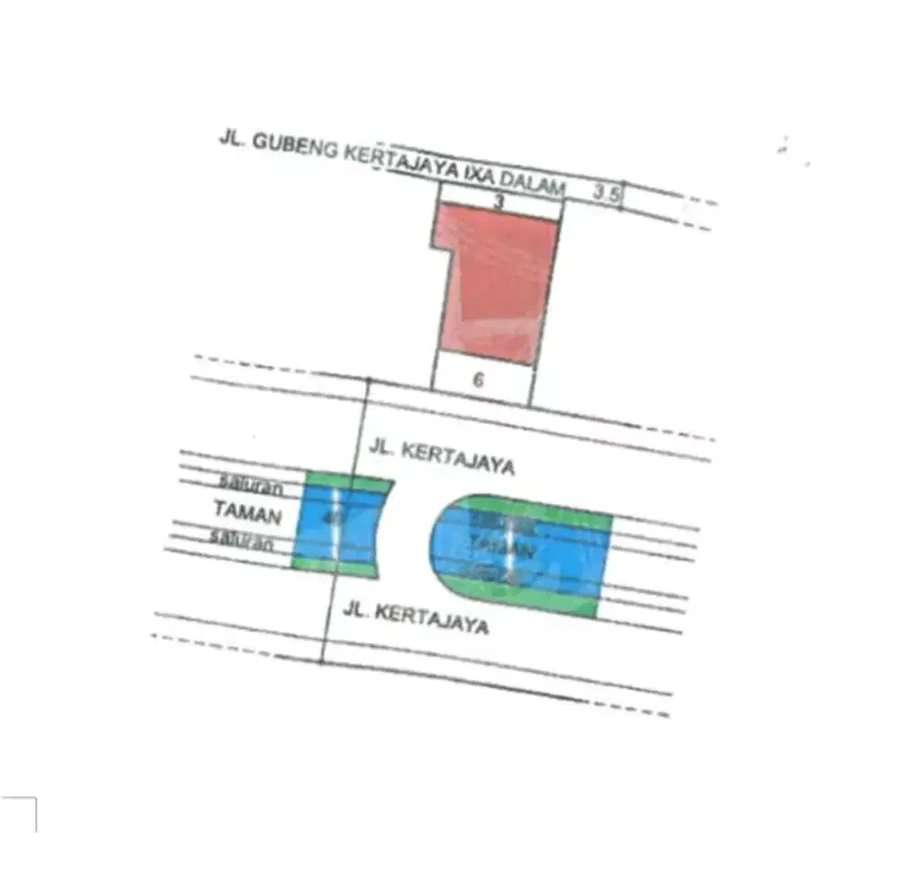 Raya Kertajaya Ruko 3 Lantai Dijual Surabaya