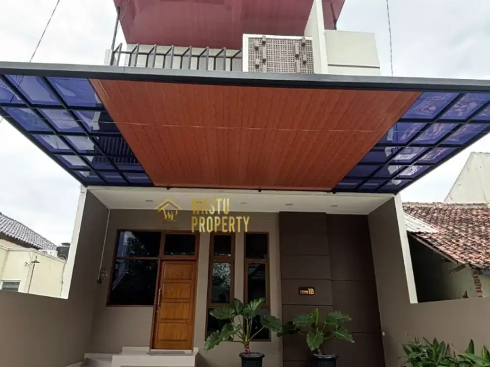 RUMAH SIAP HUNI 2 LANTAI DI CONDONGCATUR DEKAT RING ROAD UTARA