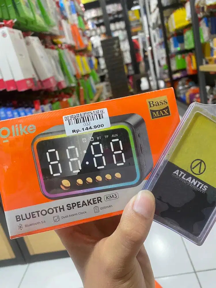 SPEAKER BLUETHOOTH OLIKE KM3|ATLANTIS DAHSYAT