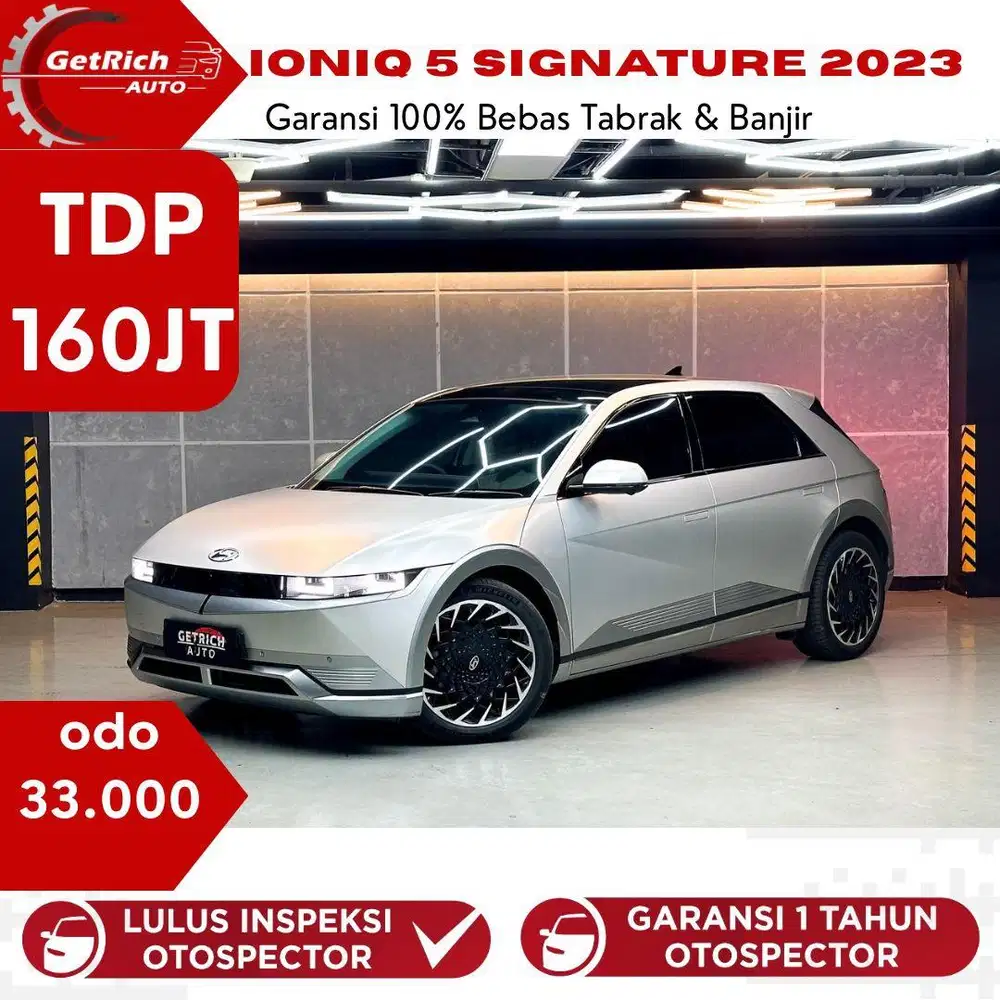 Abu Abu!!! Hyundai Ioniq 5 Signature Long Range Listrik 2023