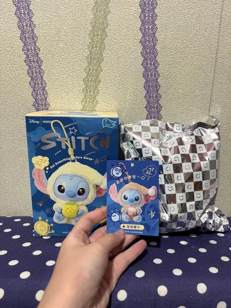 STITCH VINYL PLUSH TOY SURPRISE BOX MINISO