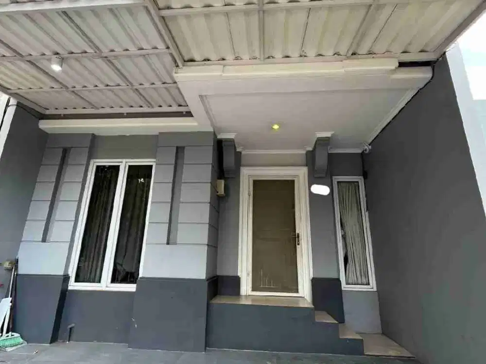 Rumah siap huni cluster elista row jalan lebar hook.