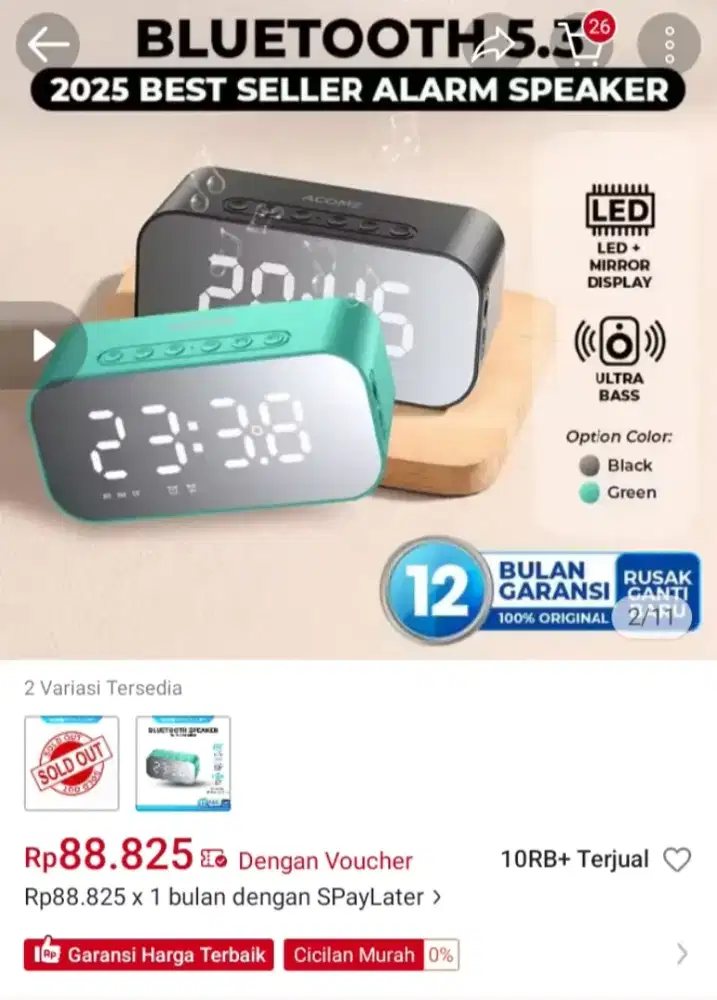 Speaker bluetooth acome