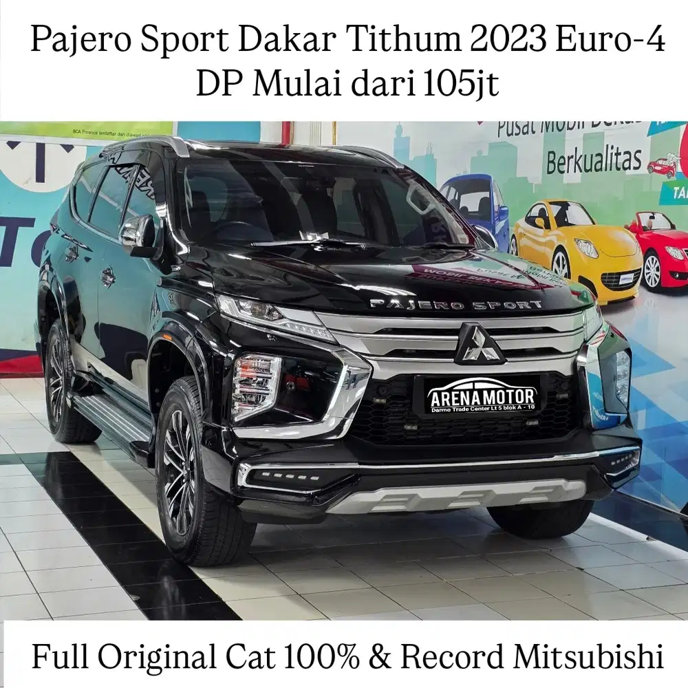 [KM 30rb] Pajero Sport Dakar 2023 Euro4 Antik # Mitsubishi AT Sunroof