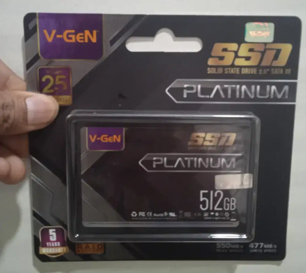 SSD VGEN PLATINUM SATA 512 GB
