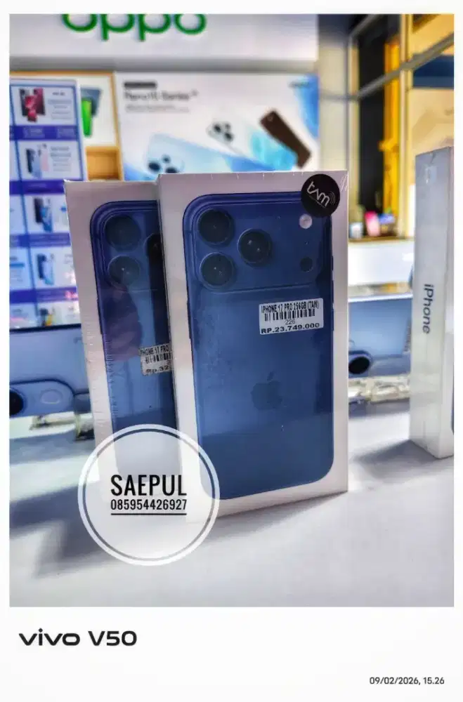 Baru iphone 17 pro 8/256 GB