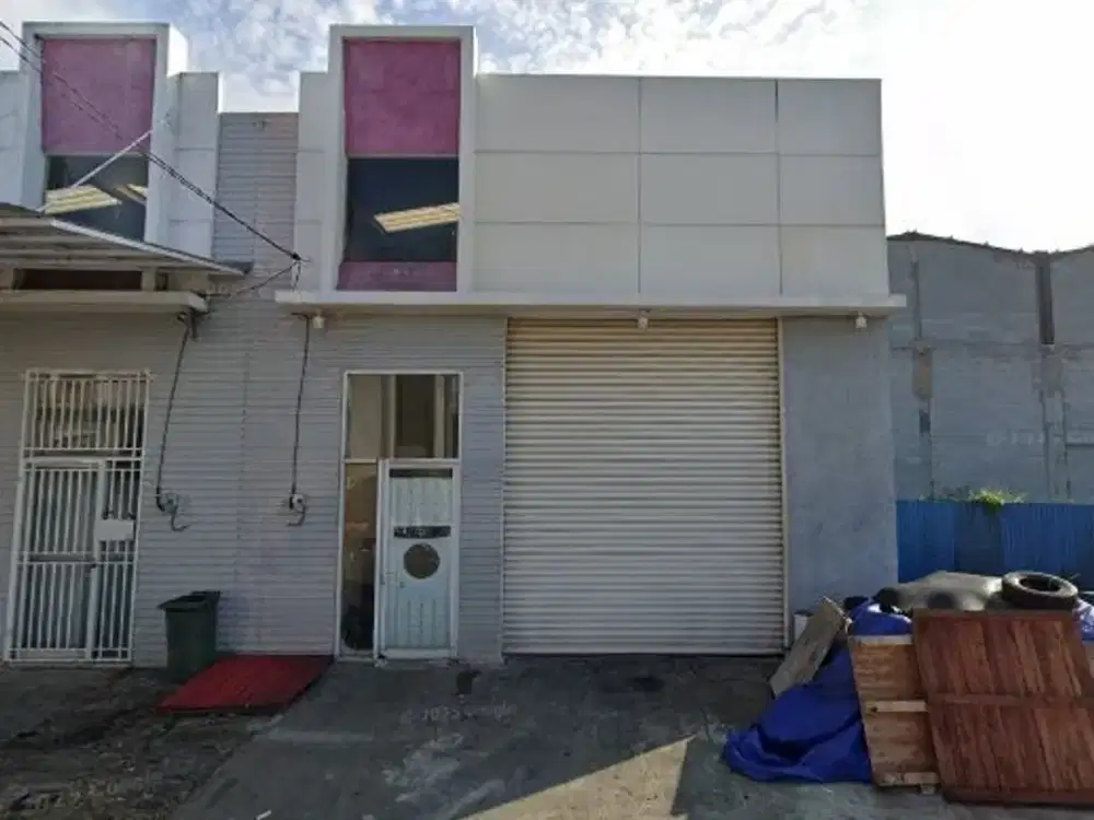 Gudang Aeropolis Neglasari Dijual Harga Murah Siap Pakai Lokasi Belakang Bandara Akses Kontainer 40 Feet Bebas Banjir