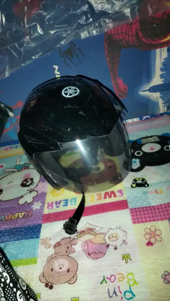 Helm nmx bawaan motor