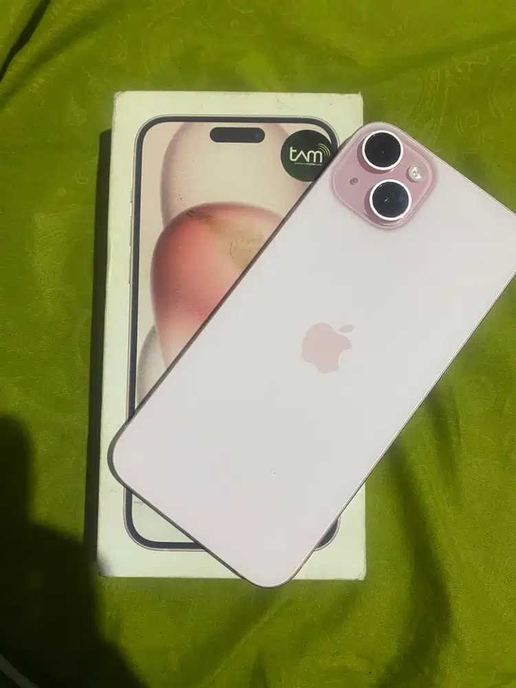 Iphone 15plus pink 128gb ibox