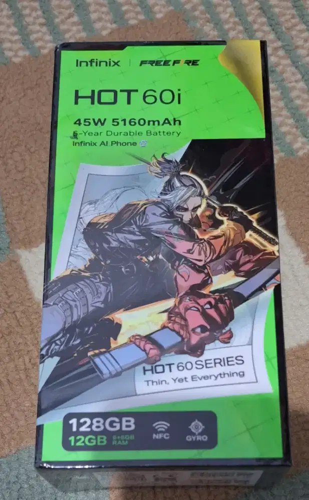 Infinix HOT 60i 6/128GB garansi resmi