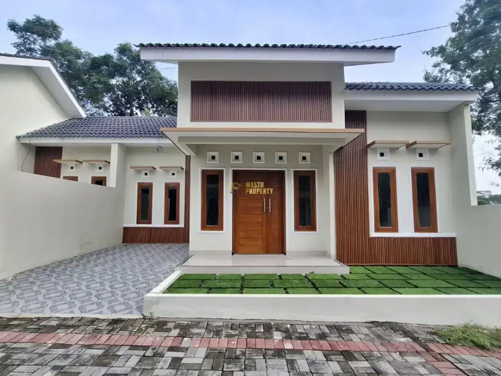 RUMAH BARU DALAM CLUSTER STRATEGIS KALASAN DEKAT CANDI SAMBISARI