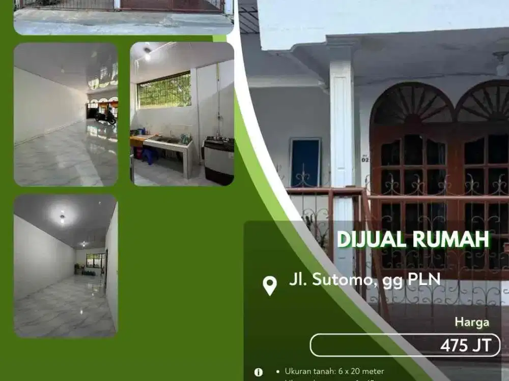 Dijual Rumah Gang PLN Pekanbaru Kota Siap Huni Tengah Kota!