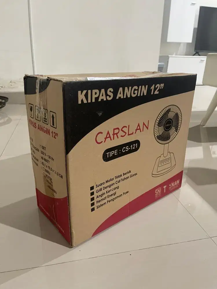 (GRATIS) kipas angin masih baru