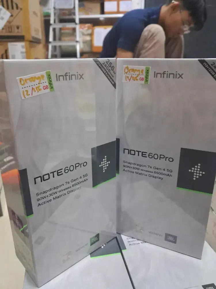 Jual INFINIX NOTE 60 PRO 12/256 NEW