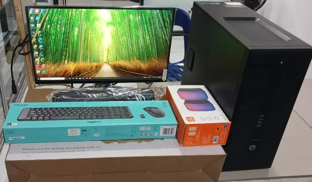 Pc Billup HP EliteDesk Core i5 Ram 8GB ssd 256gb HDD 1TB complite