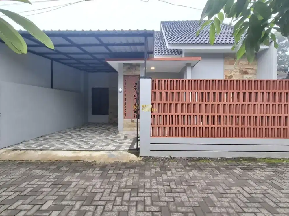 RUMAH MODERN SIAP HUNI DI NGEMPLAK, 8 MENIT KE KAMPUS UPN JOGJA
