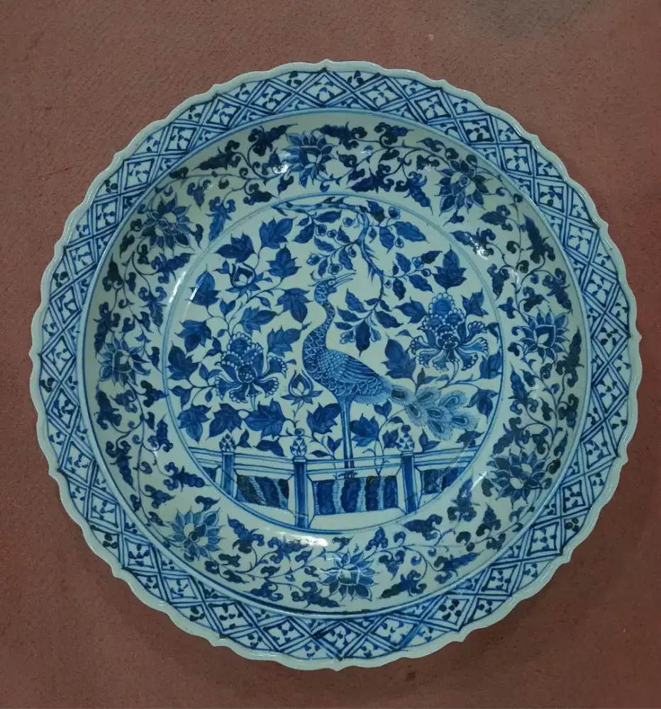 Piring biruputih yonglee