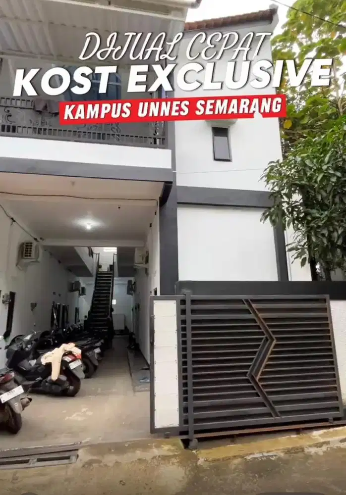 DIJUAL CEPAT RUMAH KOS  EXKLUSIF KAMAR MANDI DALAM UNNES GUNUNGPATI