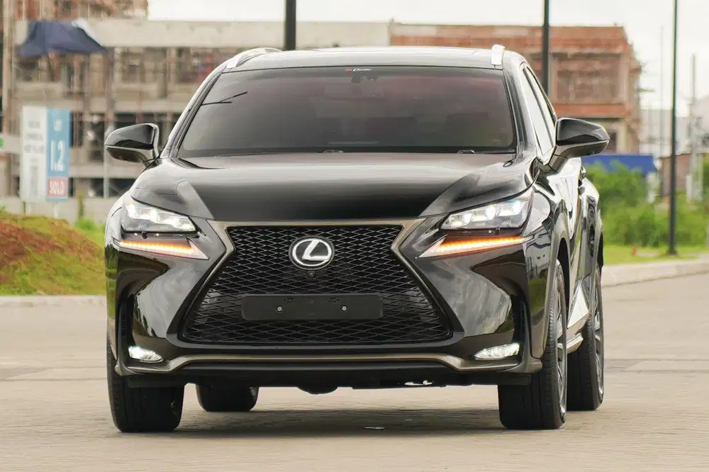 Pride & Power! Lexus NX200 t FSport 2.0 2017 Black Full Options!