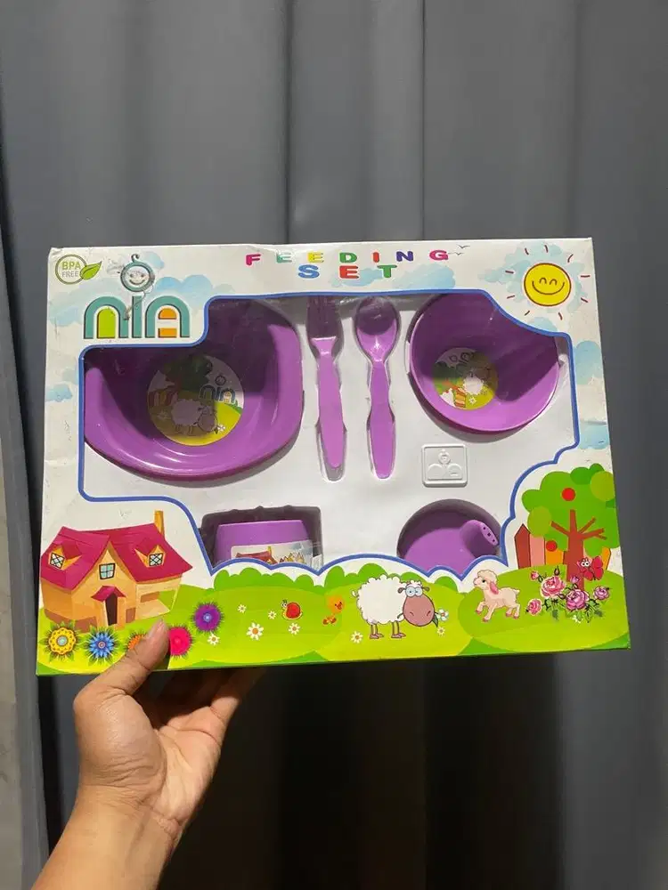 (GRATIS) tempat makan bayi baru 1 set