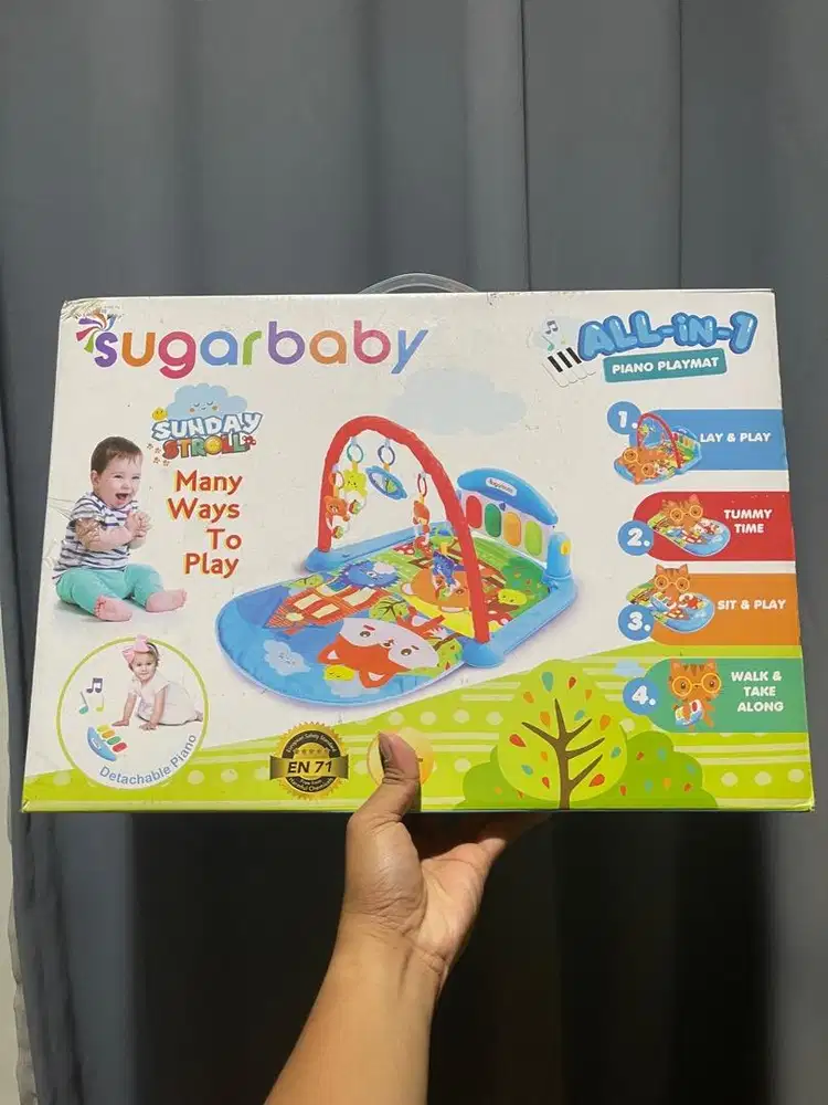 (GRATIS) alas tidur mainan anak bayi