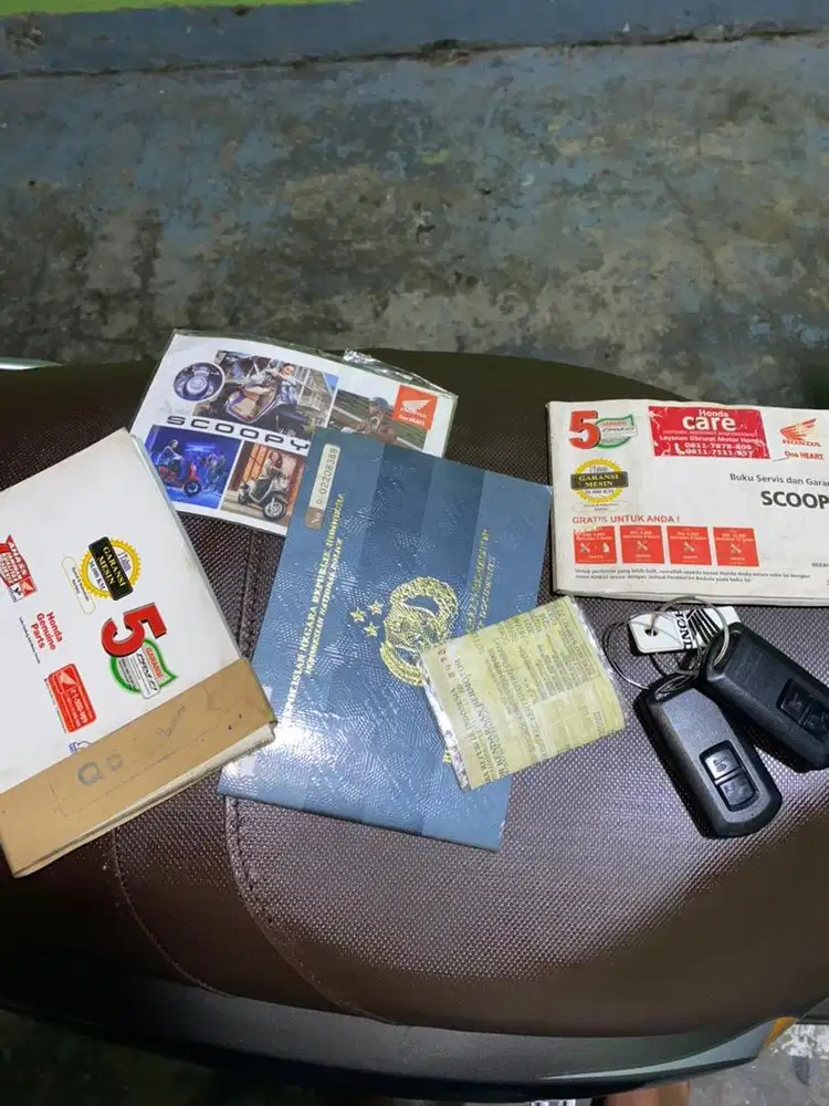 Scoopy 2021 keyles tangan pertama istimewah