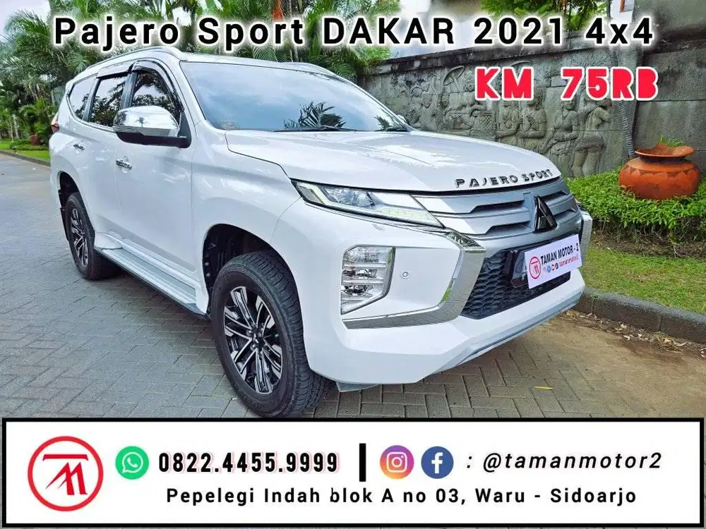 [ KM 75rb ] Pajero DAKAR 4x4 2021 ORIGINAL