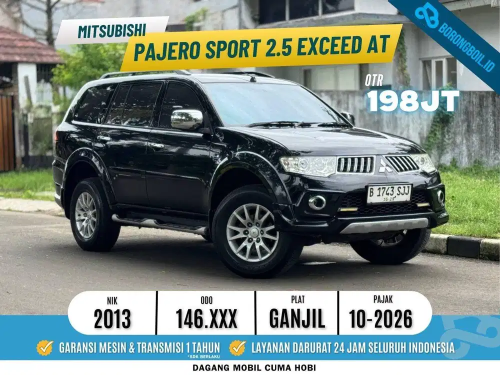 PAJERO EXCEED AT 2013 SIAP MUDIK