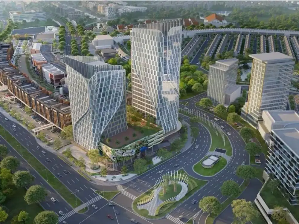 Tanah Kavling Strategis City Gate Komersial Summarecon Serpong - Graha & Suites