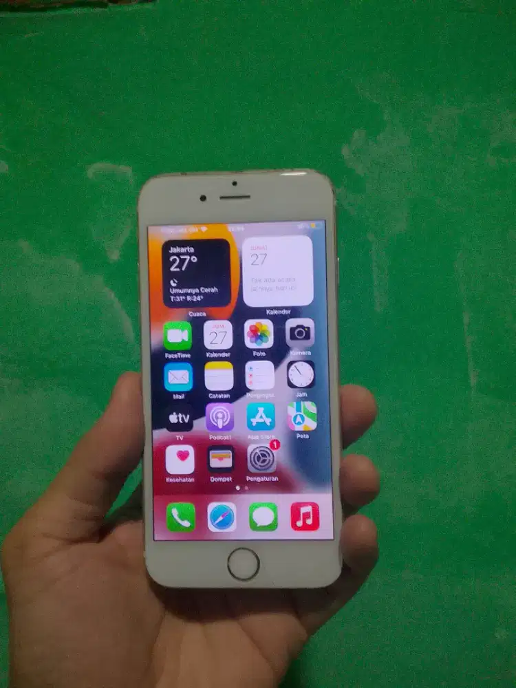 Iphone 6S Silver 16 GB all oprt