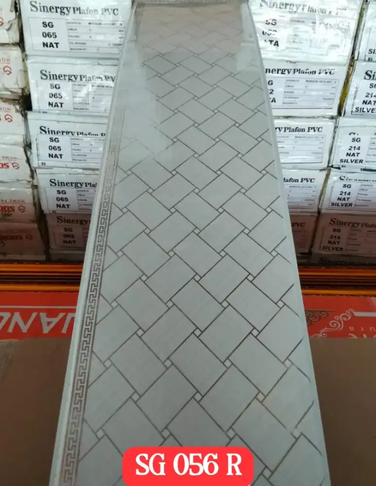 Plafon pvc motif glossy