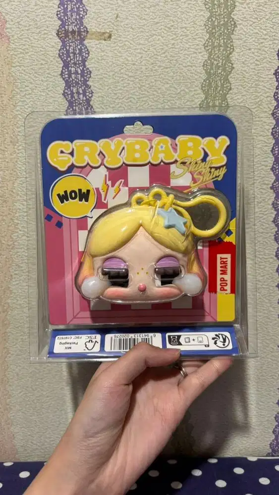 POPMART CRYBABY SHINY SHINY