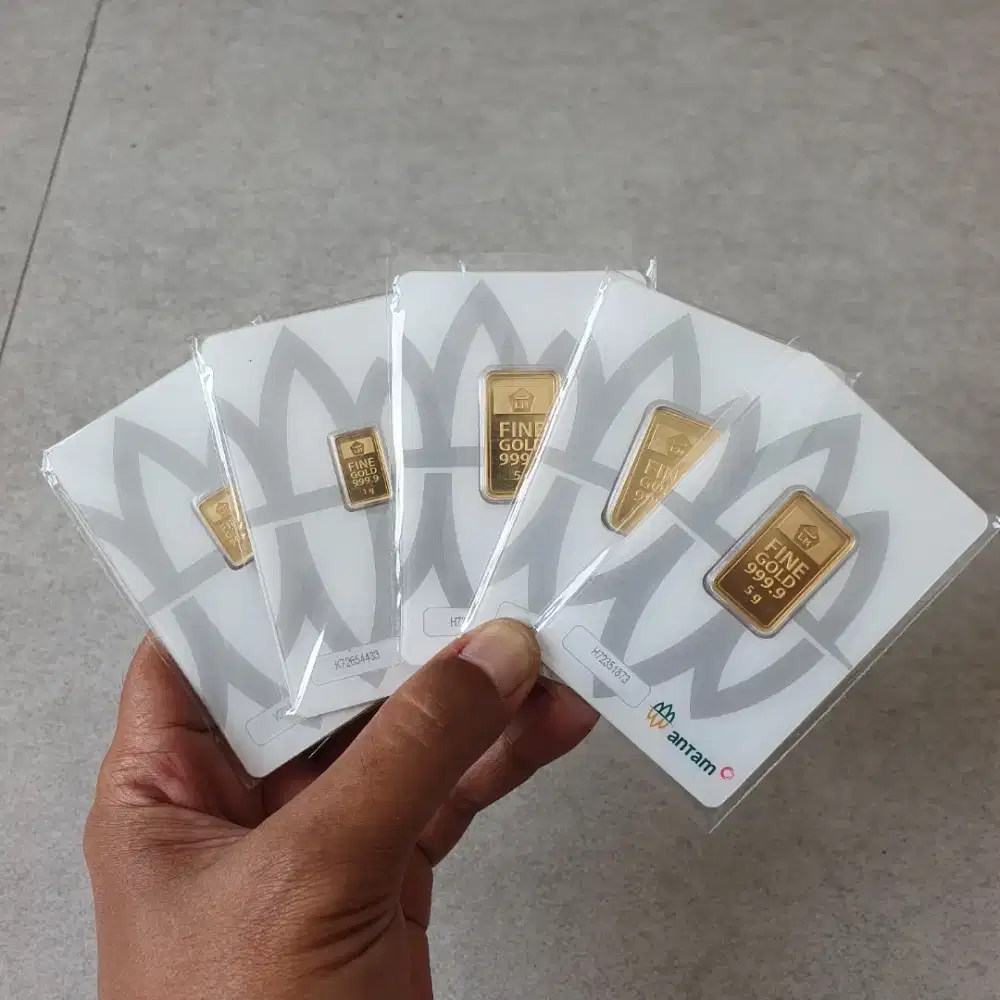 Terima Emas Logam Mulia Antam UBS Surabaya Sidoarjo Gresik