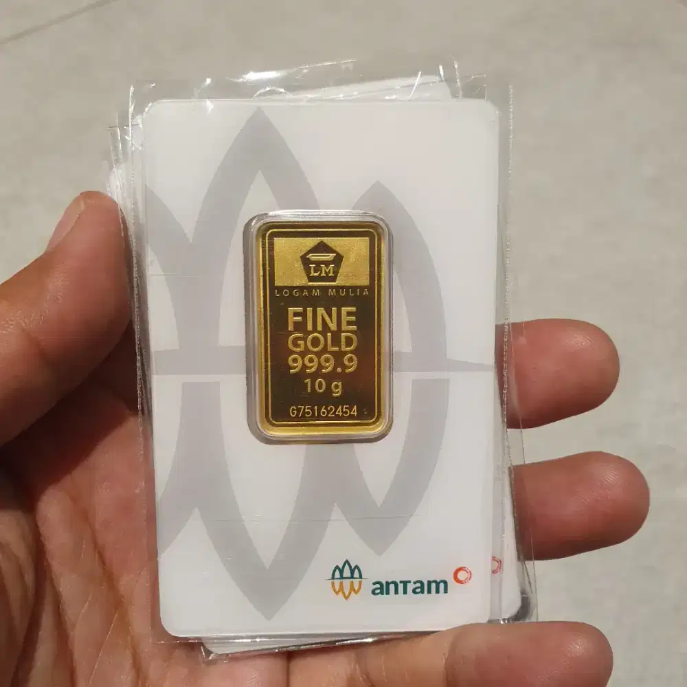Emas Logam Mulia Antam 10 gr gram 2025 Surabaya Sidoarjo Gresik