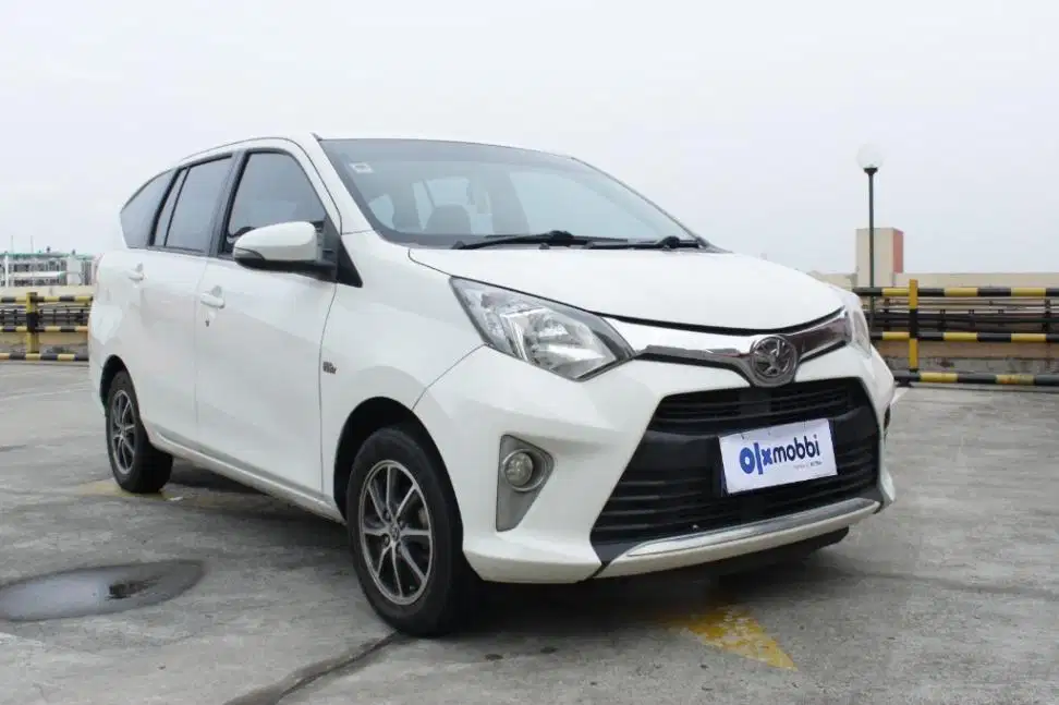 TDP 6,JT,  Toyota Calya 1.2 G Bensin-AT Putih 2016