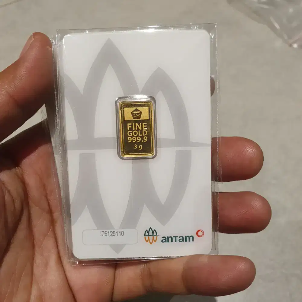 Emas Logam Mulia Antam 3 gr gram 2026 Surabaya Sidoarjo Gresik