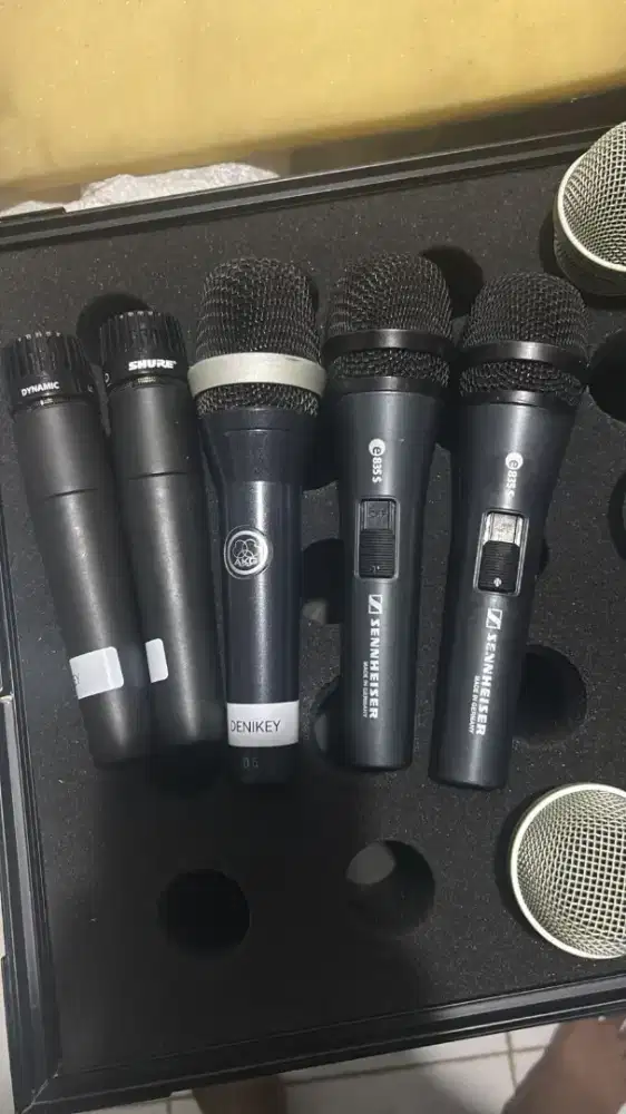 Microphone AKG, SHURE, SENHEISER