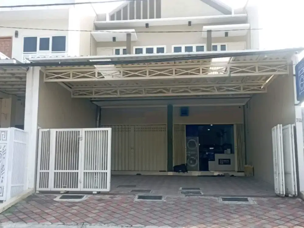 BISA KPR, RUKO GRESS 2 LANTAI DI JALAN UTAMA KOMPLEK JEMURSARI